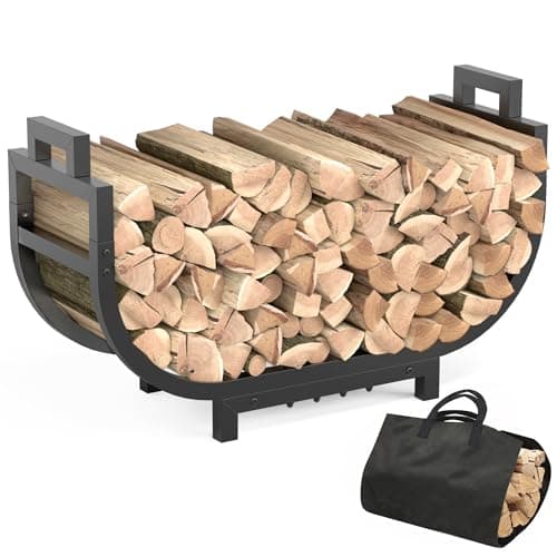 Arched Log Rack