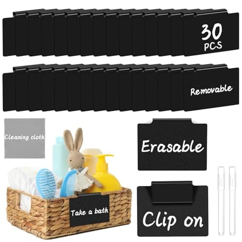 DANRONG Bin Label Clips