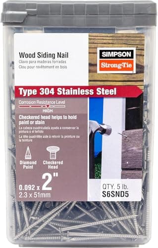 Simpson Stainless Siding Nails