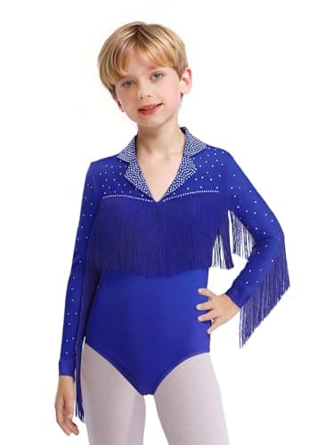 Rhinestone Latin Leotard