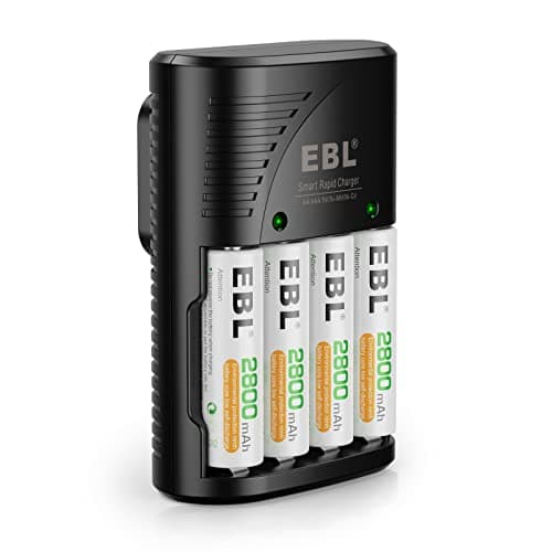 EBL AA Charger Kit