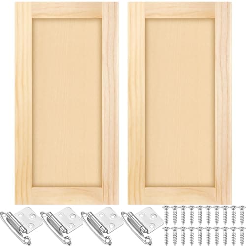 Pine Cabinet Door Set
