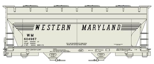 Accurail 2-Bay Hopper