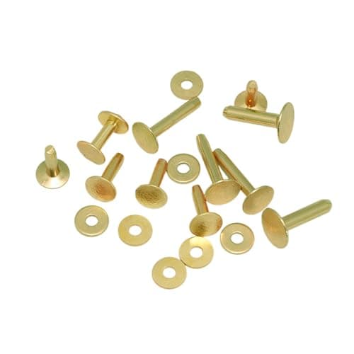 Brass Rivet & Washer Sets