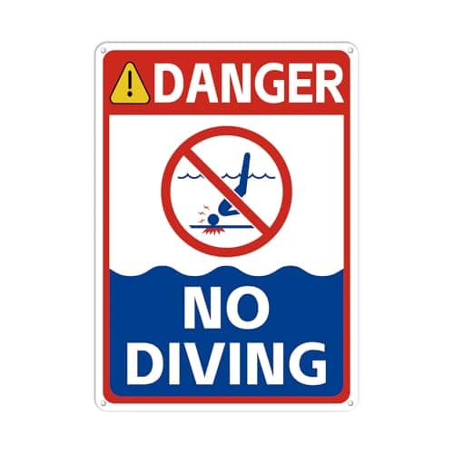 AzReference No Diving Sign