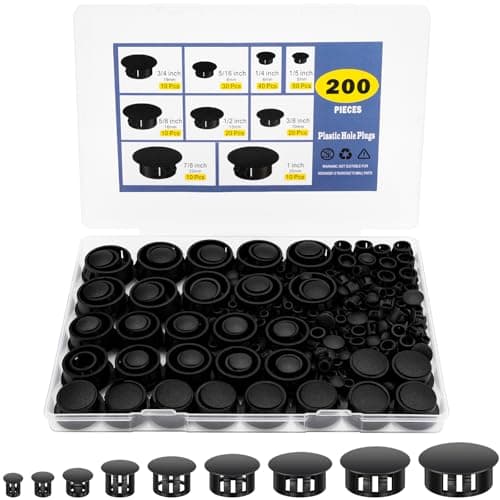 200Pc Nylon Hole Plugs