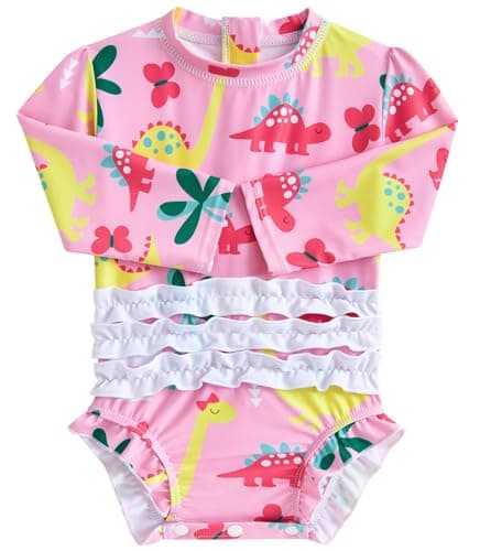 Ruffle Dino Rashguard