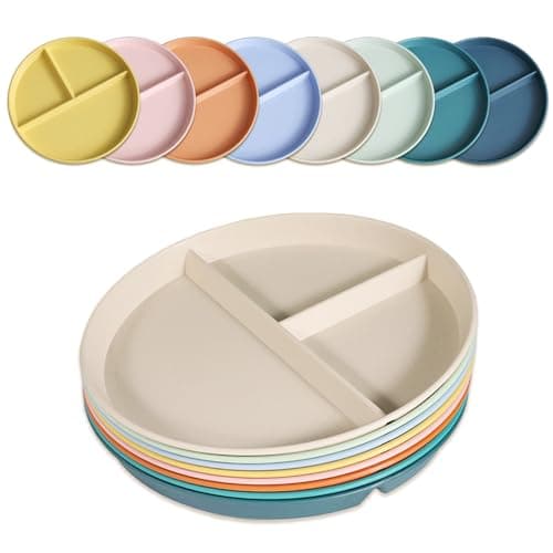 Colorful Portion Plates