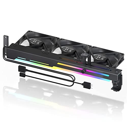 ARGB Triple‑Fan GPU Cooler