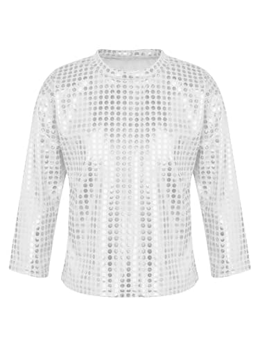 Shiny Disco Sequin Top