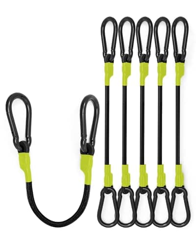 Aluminum Carabiner Bungees