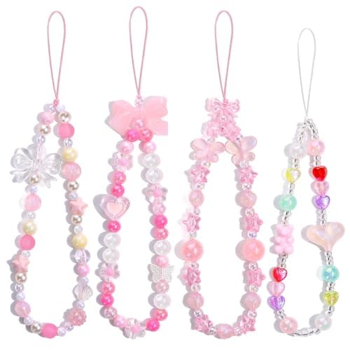 Beaded Phone Charm Set