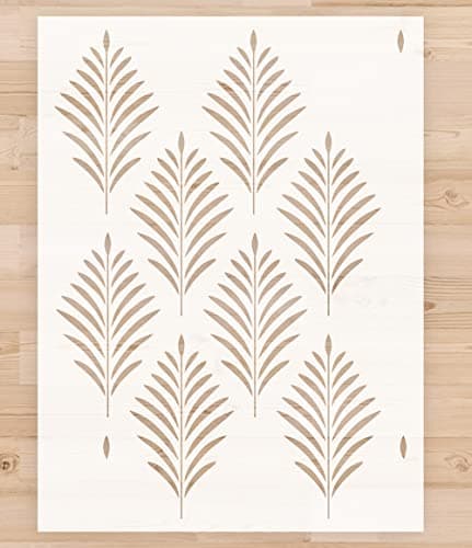 Fern Repeat Wall Stencil