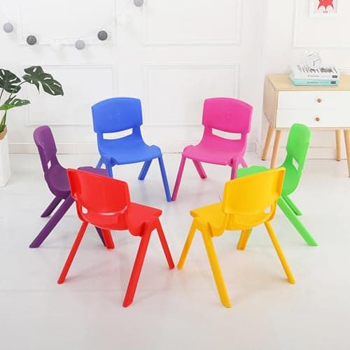 Colorful Stackable Chairs