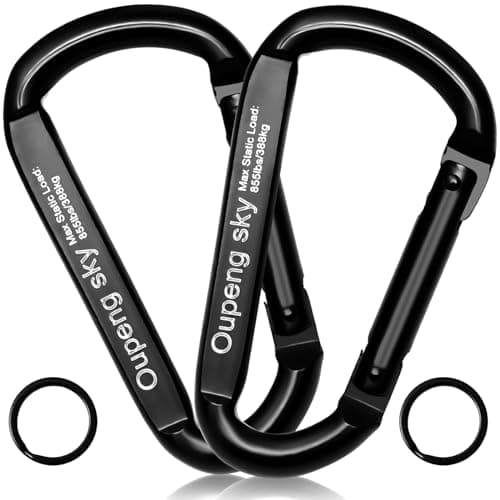 Heavy-Duty 855lb Carabiners
