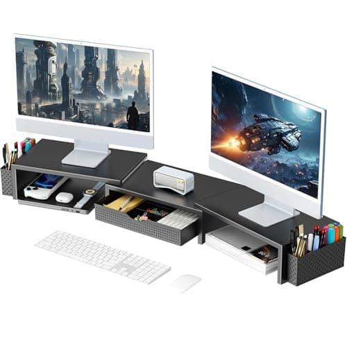 Dual Riser with Drawer