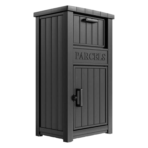 Lockable 1-Way Parcel Box