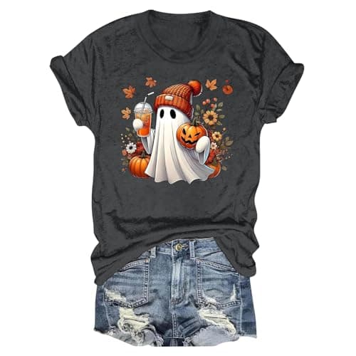 Cotton Blend Ghost Tee