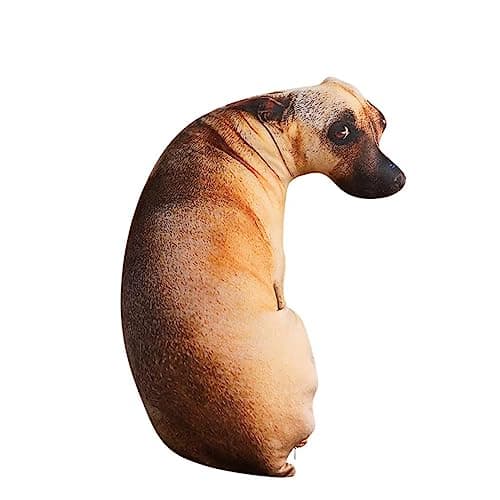 3D Dog Body Pillow