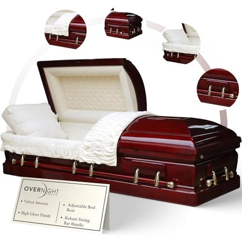 Belmont Veneer Wood Casket