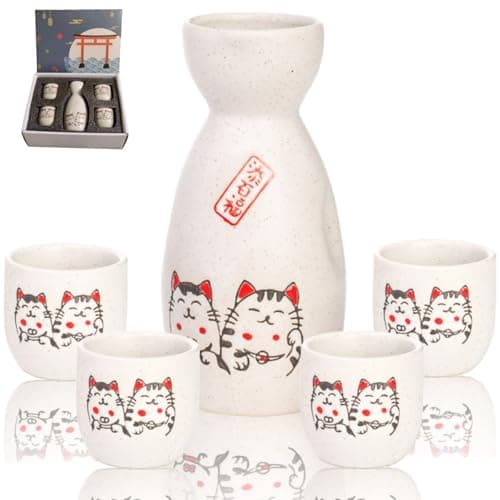Maneki Neko Sake Set