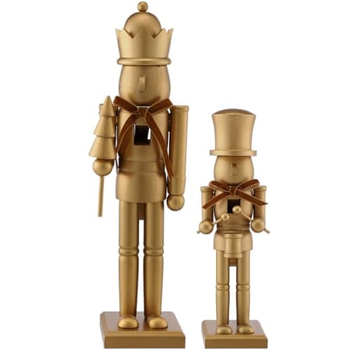 Neutral Gold Nutcracker Set