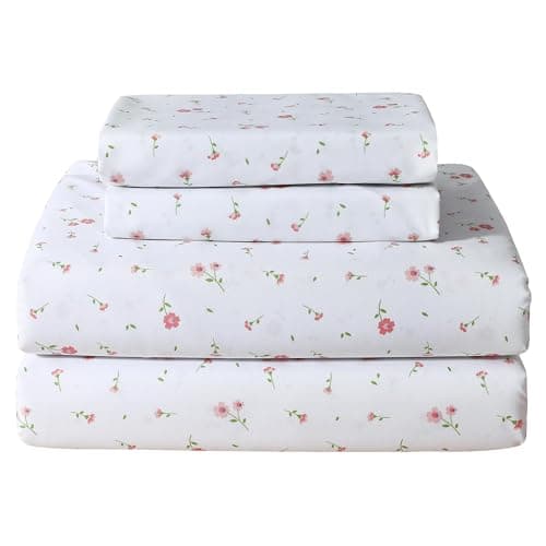 Pink Floral Twin Set