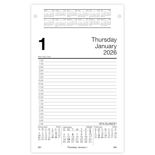 AT-A-GLANCE Large Daily