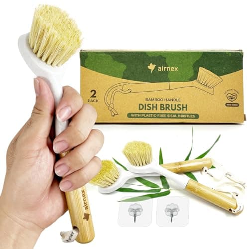 AIRNEX Bamboo Dish Brush