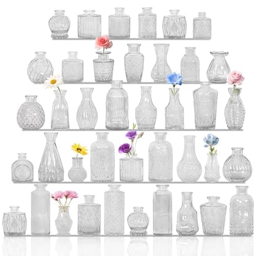 Bulk Mini Glass Vases
