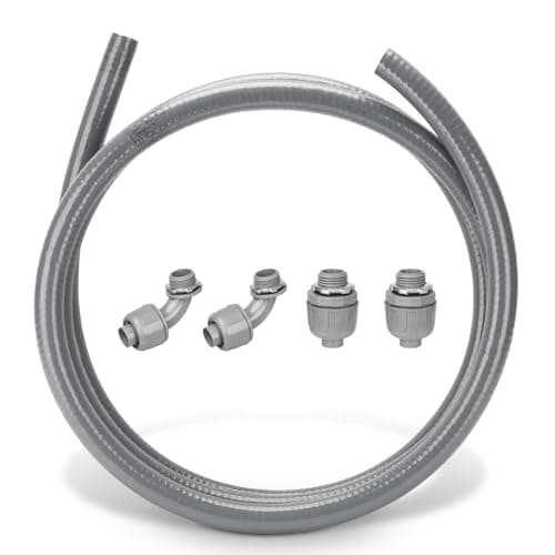 10ft PVC Conduit Kit