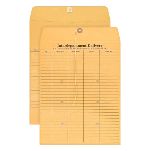 Interdepartment Kraft Envelopes