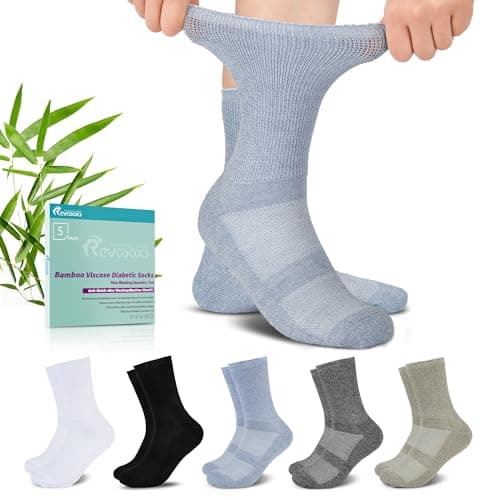 Wide Top Crew Socks