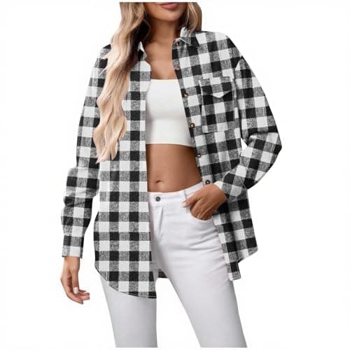 Plaid Flannel Shacket