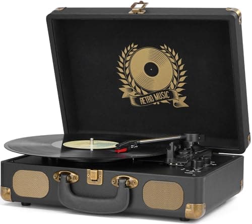Portable Suitcase Turntable