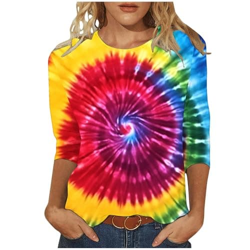 Casual Tie-Dye Tee
