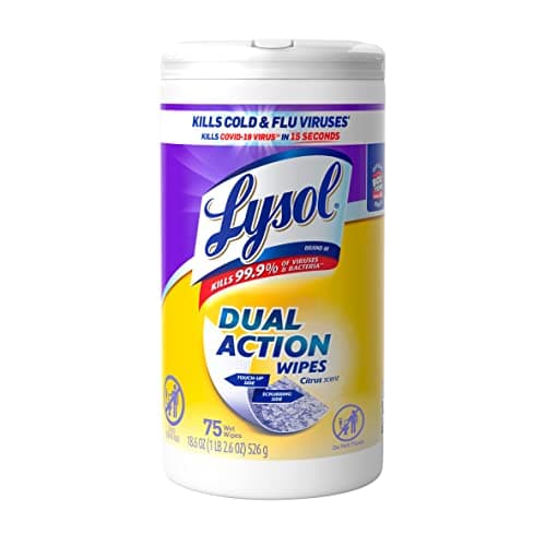 Lysol Dual-Action 75ct