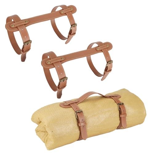 Leather Blanket Straps 3-Pack