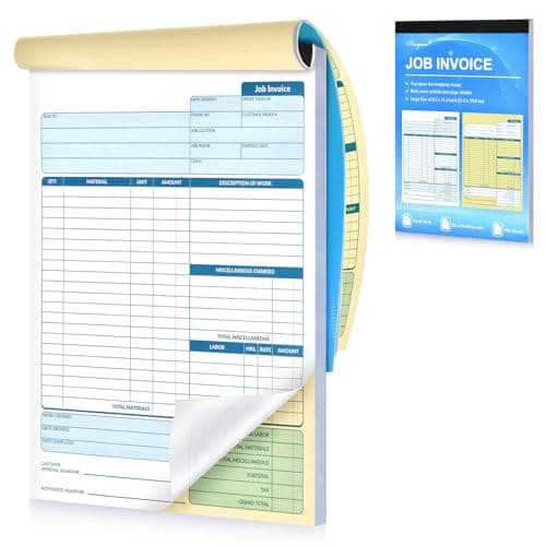 Large Job Work Order Forms
