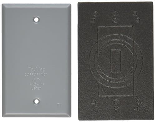 Weatherproof Blank Cover