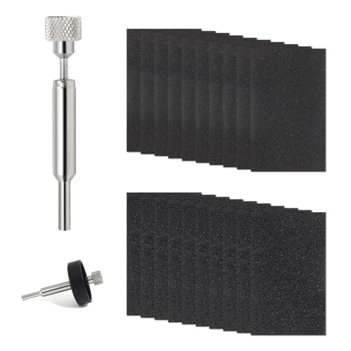 Wheel Mandrel & Sandpaper