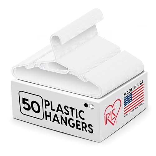 High-Capacity Plastic Hangers