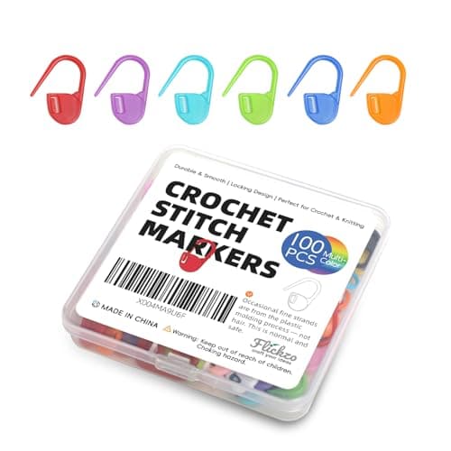 Vibrant Crochet Markers