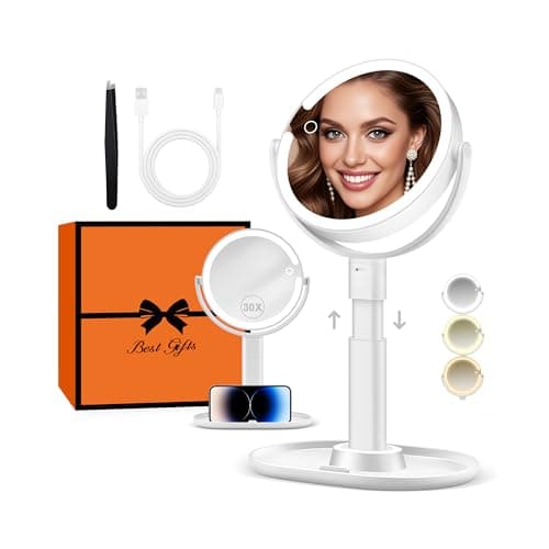 Lighted Magnifying Mirror