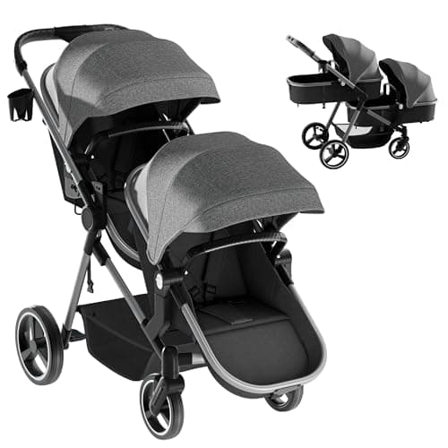 Convertible Twin Stroller