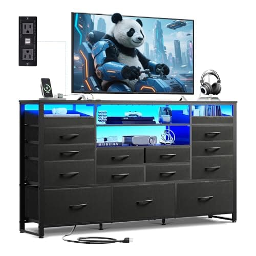 LED Media Console