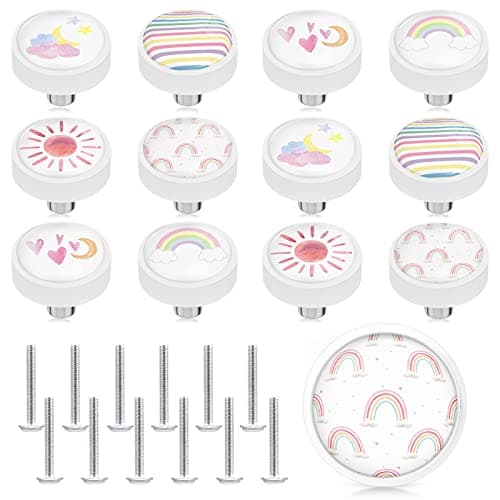 Pastel Rainbow Knobs