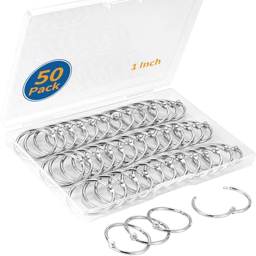 50-Pack Nickel Rings