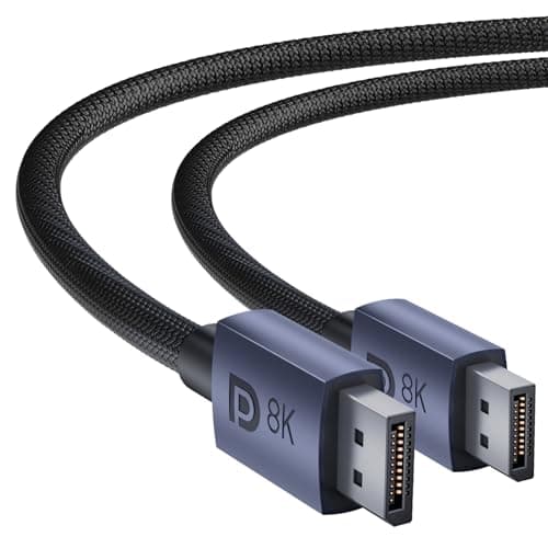 8K DisplayPort Cable