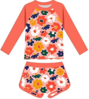 Long-Sleeve Rashguard Set